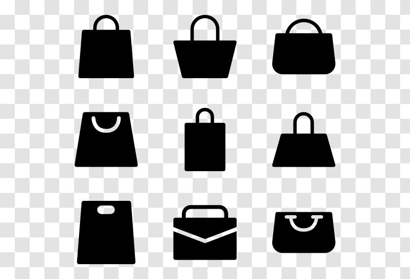 Shopping Bags & Trolleys Handbag Clothing Accessories - Black - Bag Vector Transparent PNG