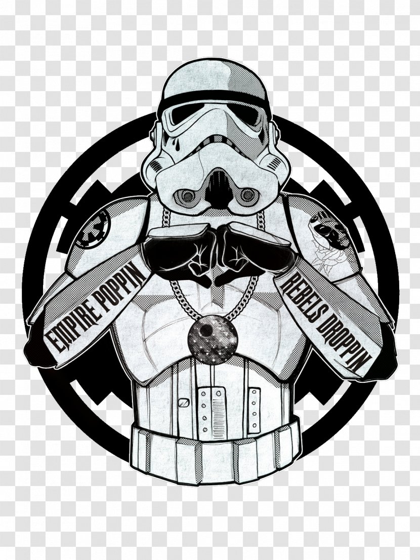 Stormtrooper T-shirt Star Wars Printing Sith Transparent PNG