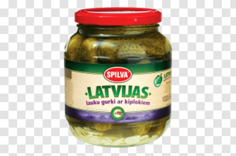 Pickled Cucumber Russian Cuisine Pickling Spilva Relish - Ingredient - Pickle Transparent PNG