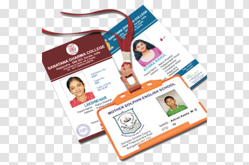 Identity Document Student Card Photo Identification Printing Printer - Brand Transparent PNG