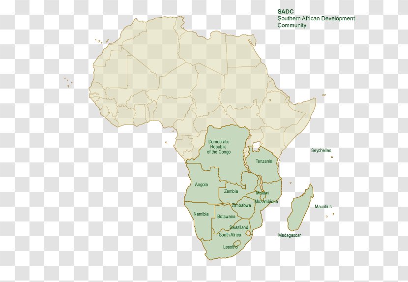 South Africa Angola Democratic Republic Of The Congo Europe Southern African Development Community Transparent PNG