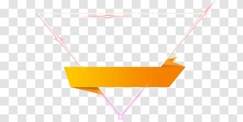 Banner Copywriting Triangle Transparent PNG