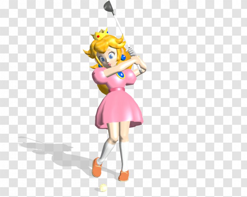 Princess Peach Mario Golf: World Tour Party 3 Dr. - Golf - Play Transparent PNG