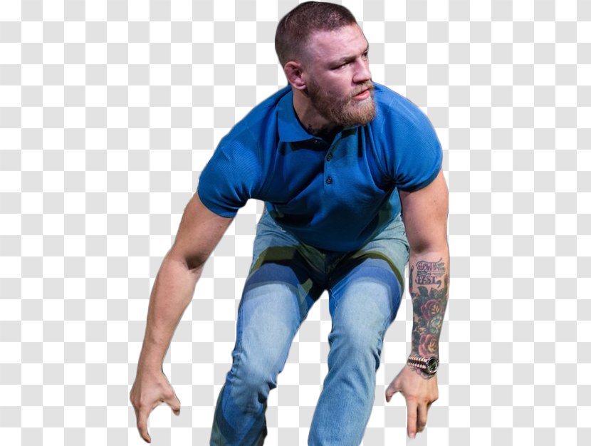 Conor McGregor T-shirt Ultimate Fighting Championship Monster Energy Jeans - Watercolor - Mcgregor Transparent PNG