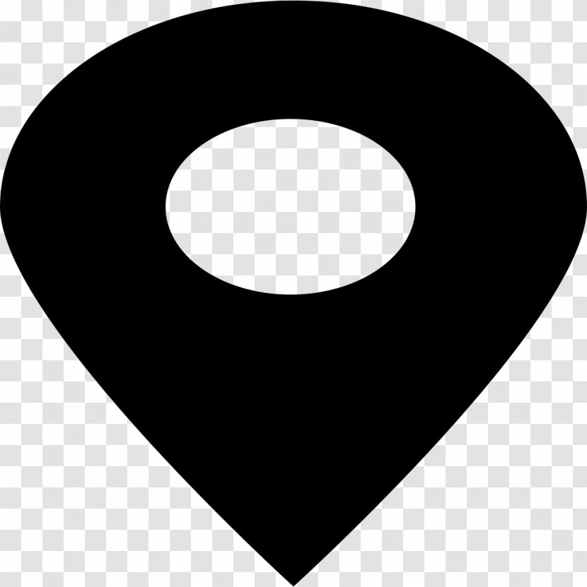 Location Icon Onlinewebfonts - Blackandwhite - Locator Map Transparent PNG