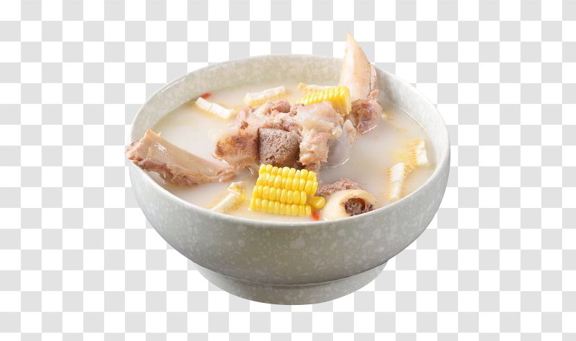 Asian Cuisine Soup Designer - Boy Bone Stewed Corn Transparent PNG