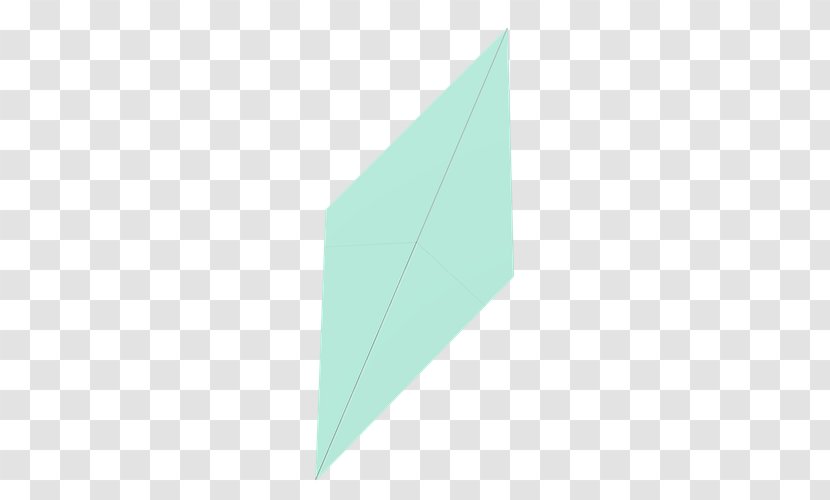 Line Angle - Green - Half Fold Transparent PNG