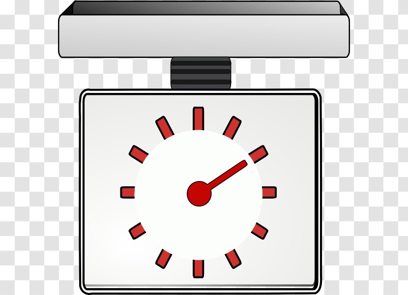 Measuring Scales Clip Art - Rectangle - Clock Transparent PNG