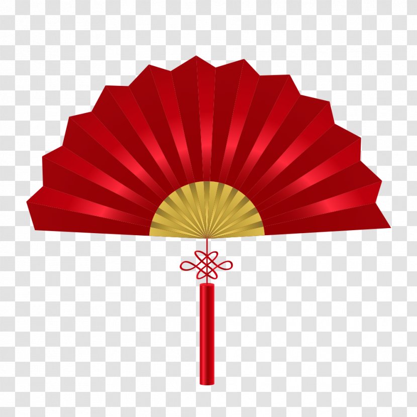 Chinese New Year China Vector Graphics Hand Fan - Chinoiserie Transparent PNG