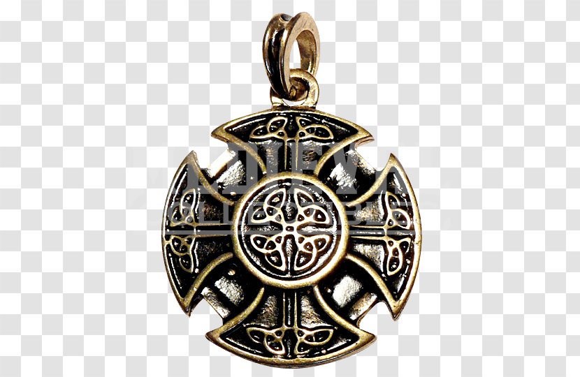 Warrior's Cross Necklace Celtic Christian - Religious Item Transparent PNG