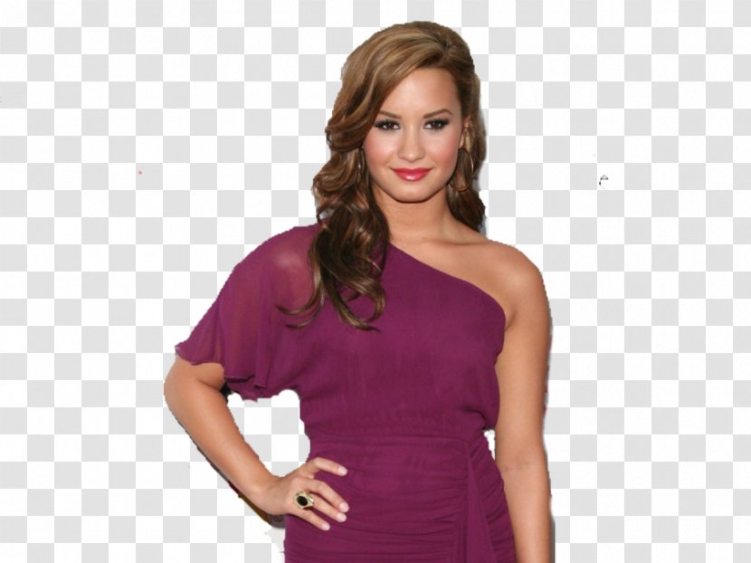 Demi Lovato Cocktail Dress Hollywood Clothing - Watercolor Transparent PNG