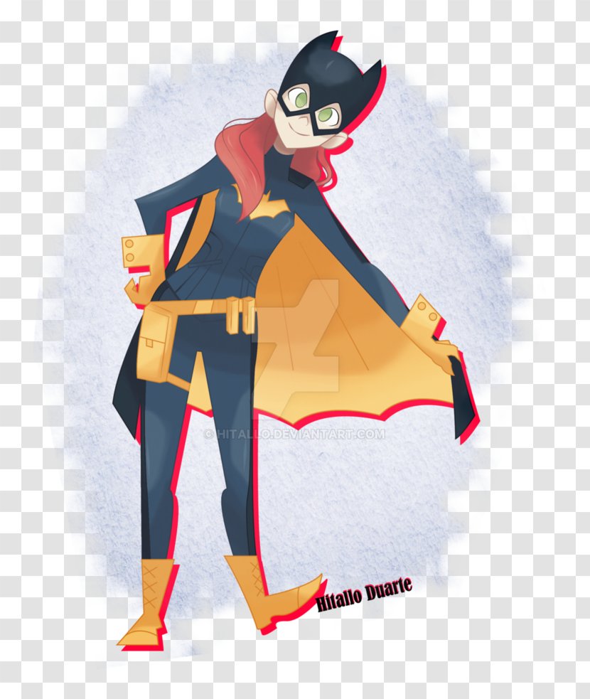 Cartoon Clip Art - Batgirl Transparent PNG