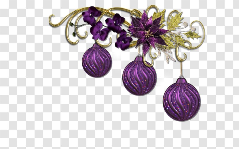 Christmas Ornament Purple Bombka - Magenta - Cartoon Ball Pendant Jewelry Transparent PNG