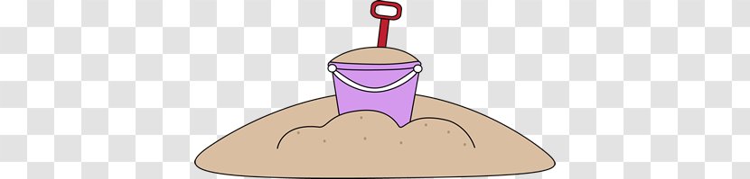 Hat Purple Area Clip Art - Beach Sand Cliparts Transparent PNG