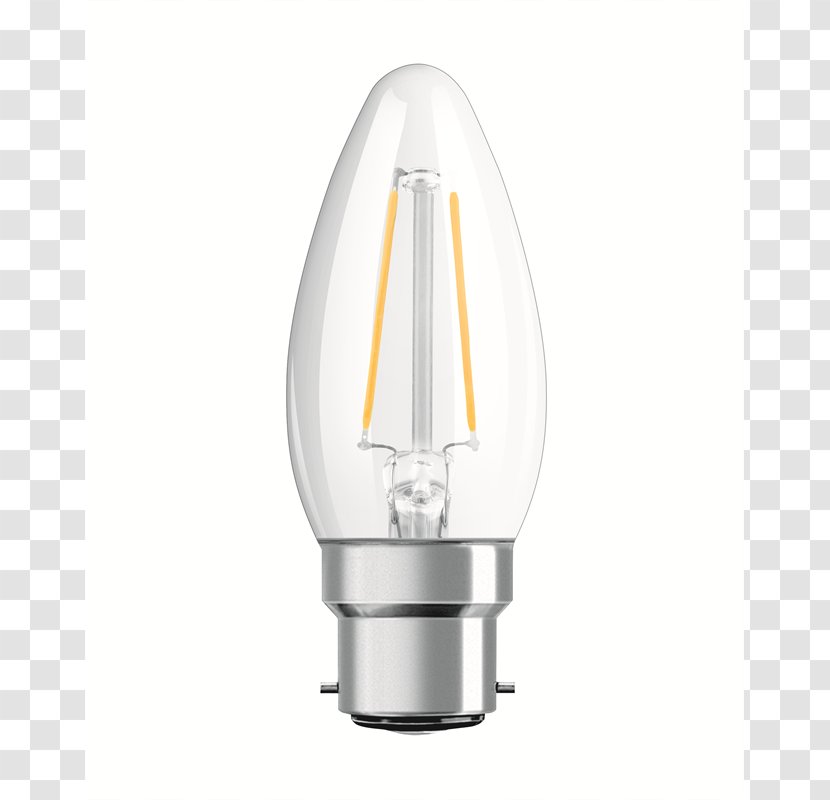Incandescent Light Bulb LED Lamp Filament - Osram Transparent PNG