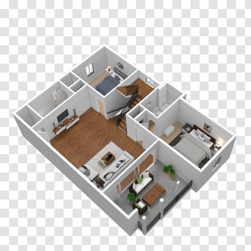 3D Floor Plan House - Page Layout - Design Transparent PNG