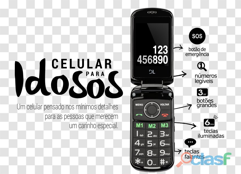 Feature Phone Smartphone DL YC-130 YC-110 Motorola StarTAC - Electronics Transparent PNG