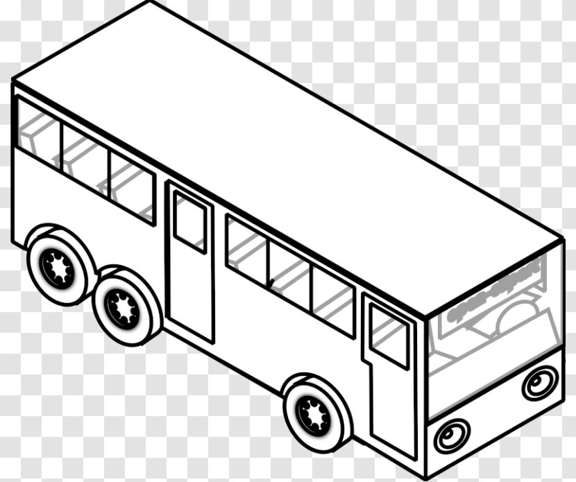 School Bus Clip Art Image Drawing - Line Transparent PNG