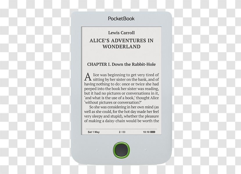 E-Readers PocketBook International Kobo EReader EBook Reader 15.2 Cm PocketBookTouch Lux E-book - Ebook - Touchscreen Transparent PNG