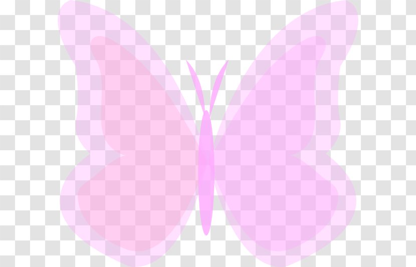 Pink M Design Clip Art - Wing - Bright Vector Transparent PNG