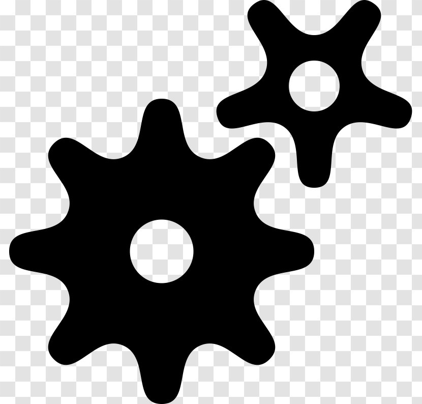 Gear Clip Art - Simple Machine - Wheel Transparent PNG