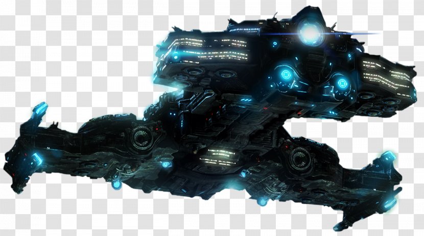 StarCraft II: Wings Of Liberty Ship Spacecraft Video Game - Deviantart - Spaceship Transparent PNG