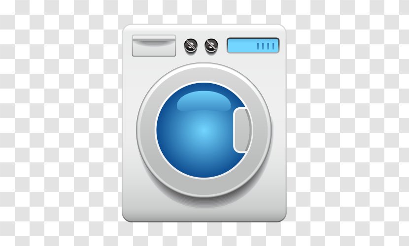 Washing Machine Home Appliance Electricity - Electronics Transparent PNG
