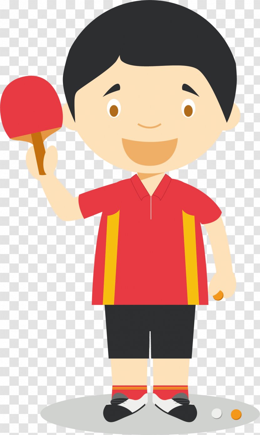 Table Tennis Racket - Joint - Player Vector Transparent PNG
