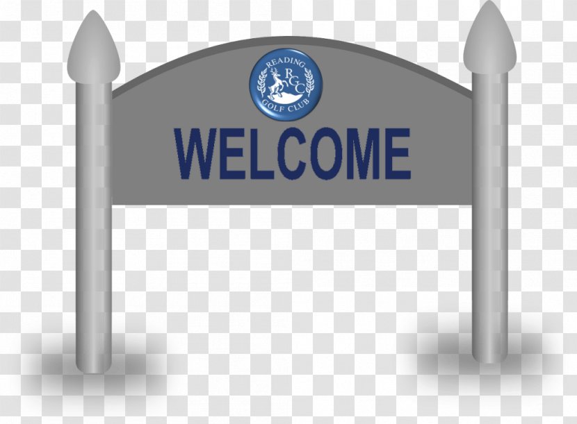 Clip Art - Signage - Welcome Board Transparent PNG