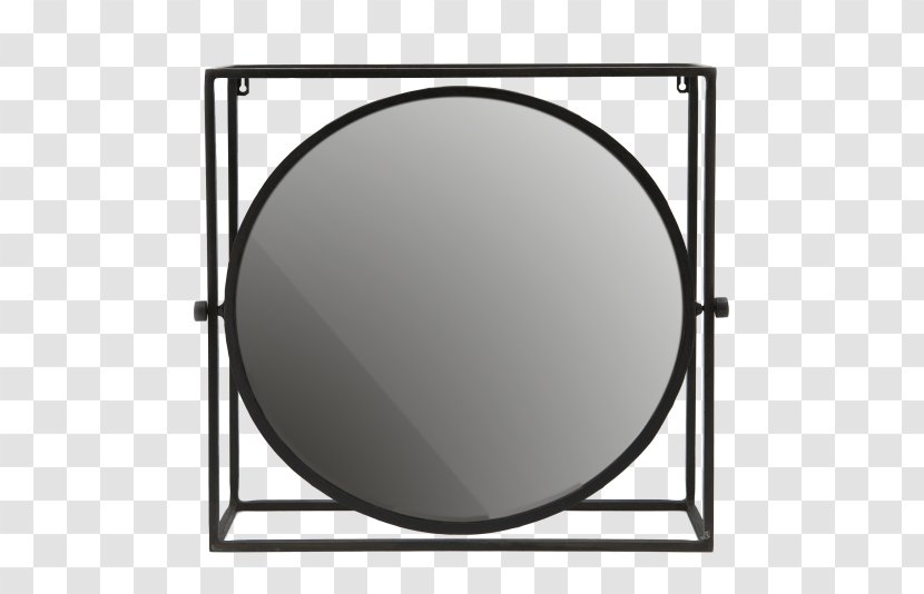 Mirror Metal Square Green Eettafel - Black Transparent PNG