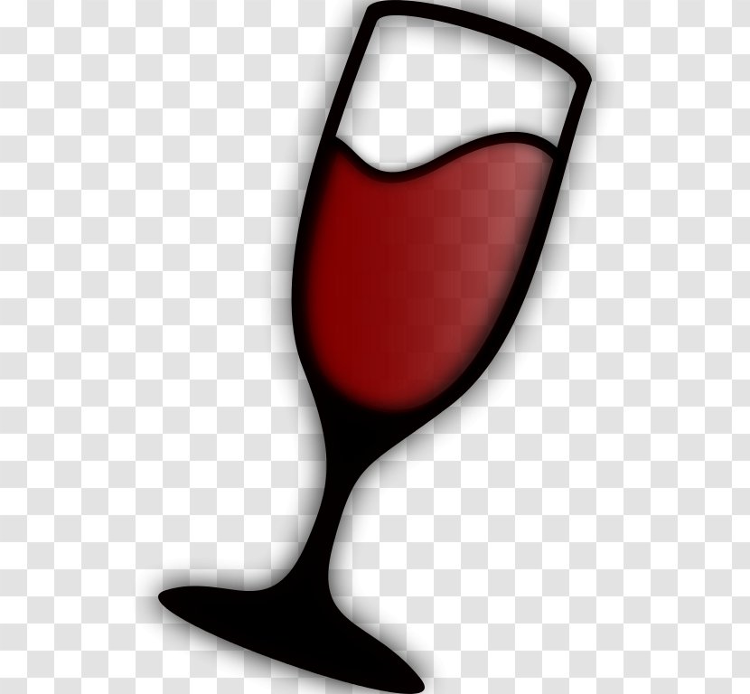 Wine Linux Ubuntu Computer Software - Glass Transparent PNG