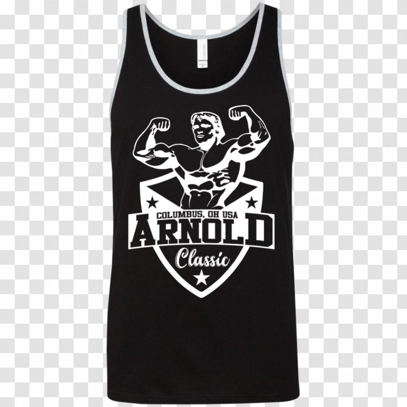 T-shirt Hoodie Sleeveless Shirt Gilets - Tshirt - Arnold Classic Transparent PNG