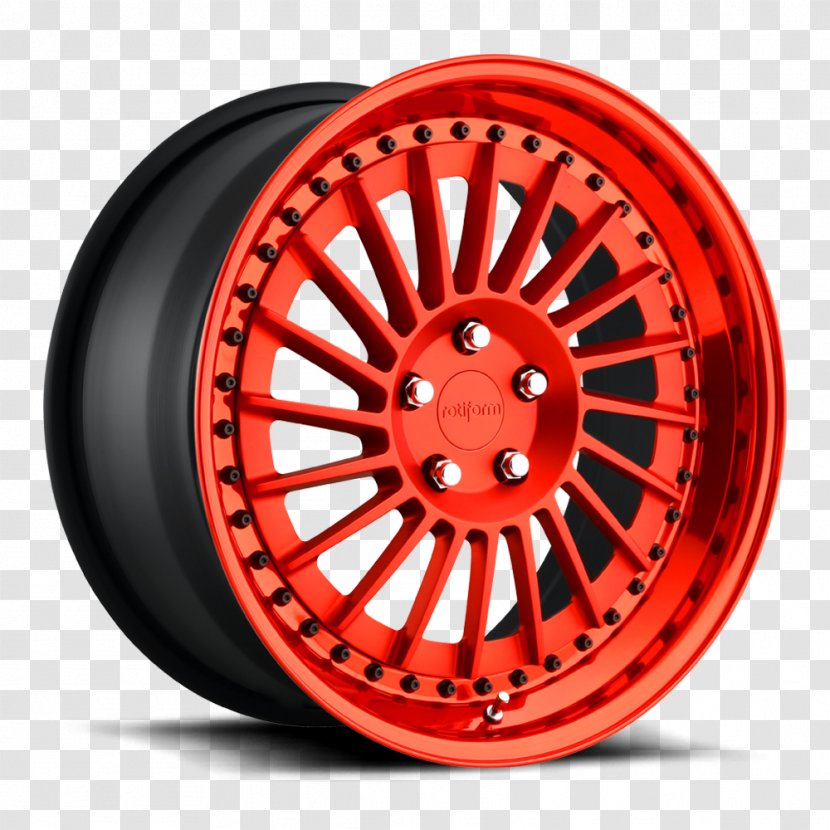Alloy Wheel Rotiform, LLC. Car Autofelge - Motor Vehicle Tires - Matte Red Lips Transparent PNG