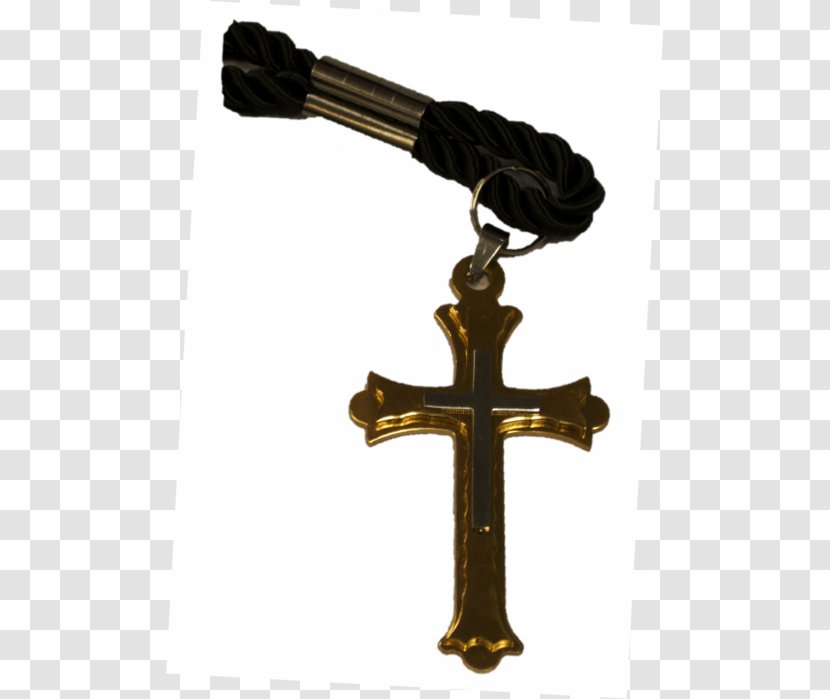 Crucifix Body Jewellery - Brass Transparent PNG