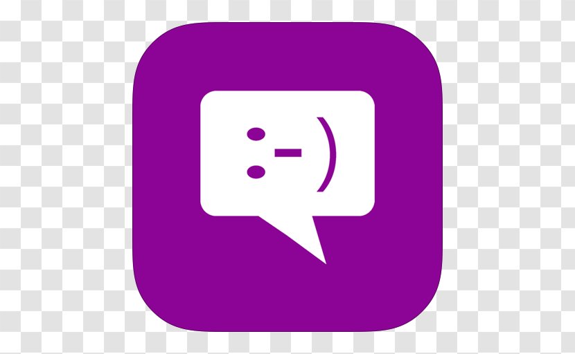 Pink Area Purple Text Symbol - MetroUI Apps Windows8 Messaging Transparent PNG