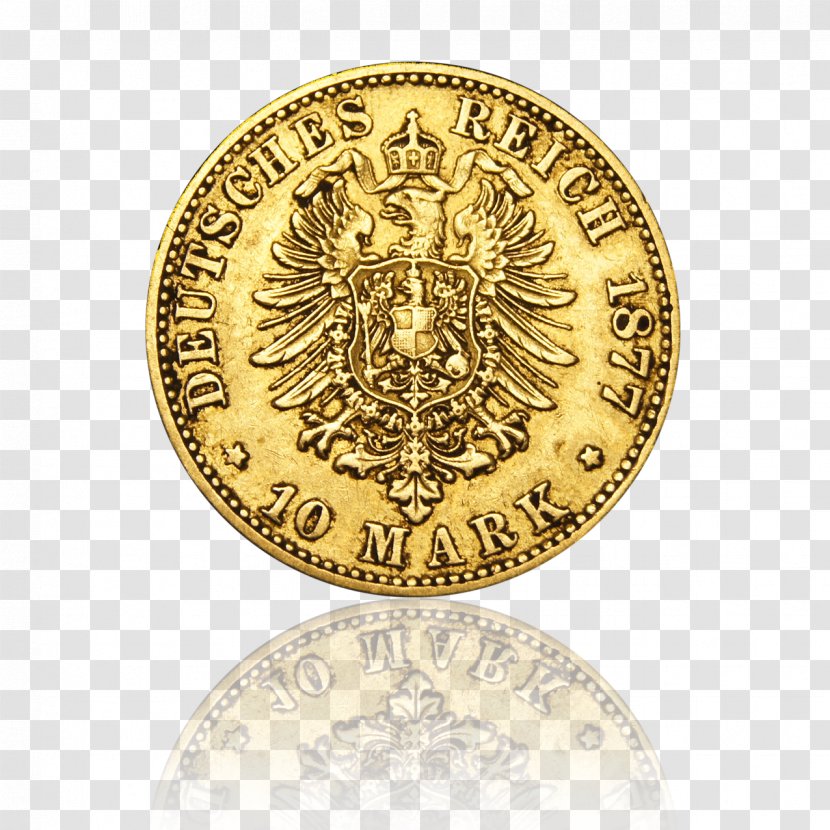 Gold Coin Ducat Currency - Bullion - Lakshmi Transparent PNG