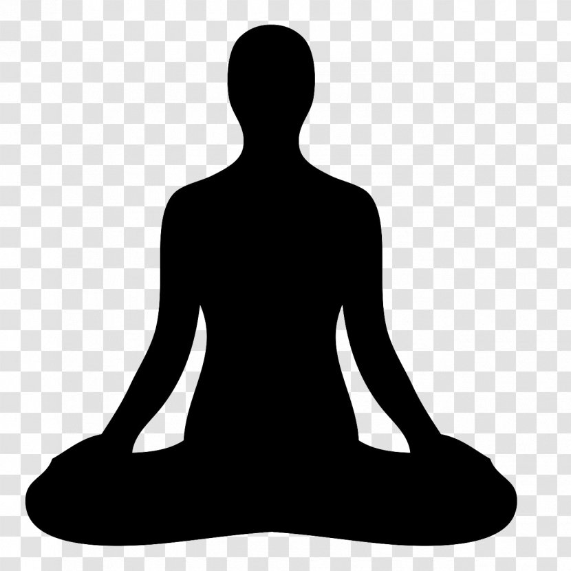 Buddhist Meditation Yoga Clip Art - Silhouette Transparent PNG