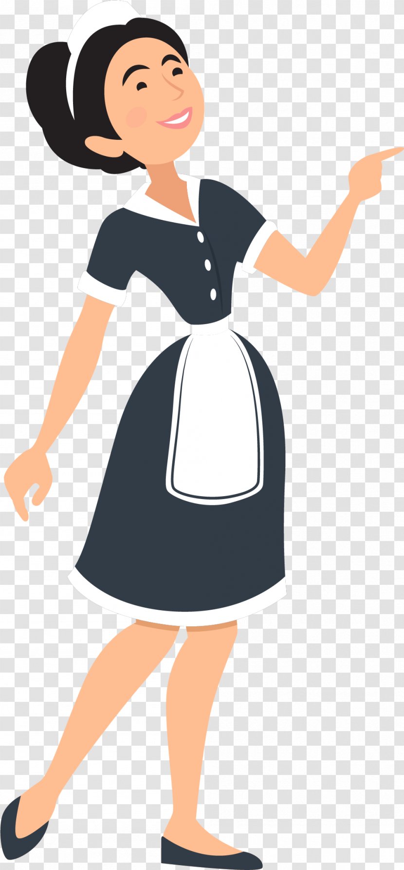 Maid Cleaning - Cartoon - The Smiled Transparent PNG