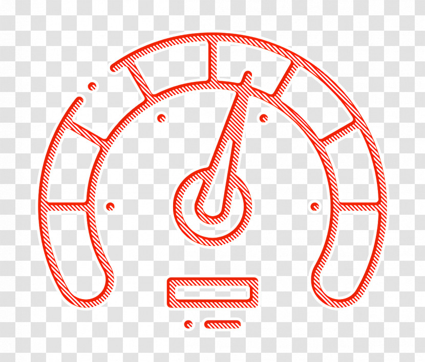 Medium Icon Speed Icon Speedometer & Time Icon Transparent PNG