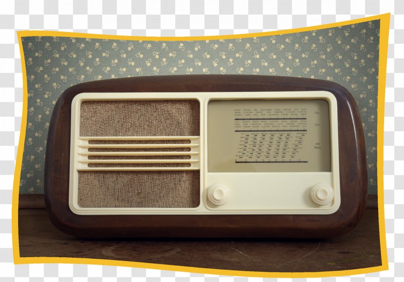 Golden Age Of Radio Antique Photography - Retro Style Transparent PNG