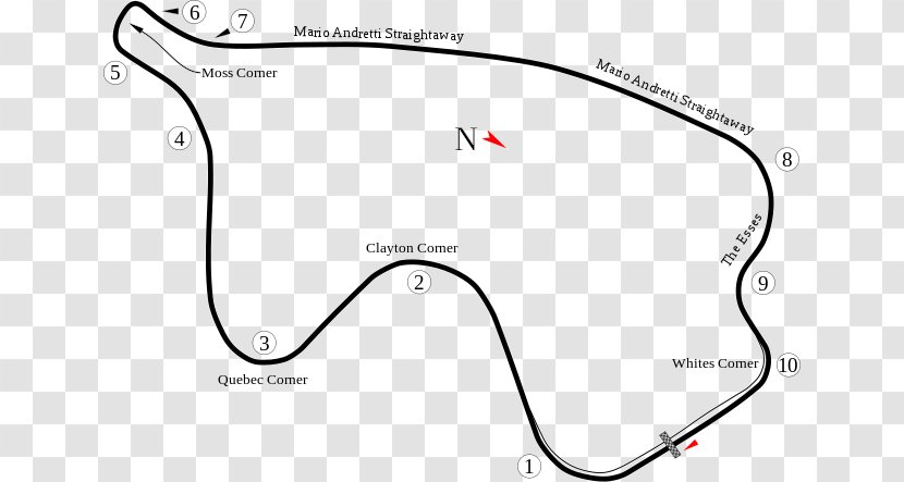 Canadian Tire Motorsport Park Grand Prix Car American Le Mans Series Formula 1 - Diagram Transparent PNG