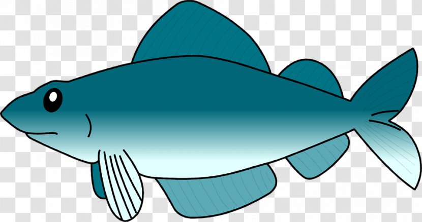 Fishing Clip Art - Cartilaginous Fish - Fishes Cartoons Transparent PNG