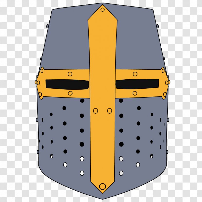 Crusades Motorcycle Helmets Knight Clip Art - Combat Helmet - Helm Transparent PNG