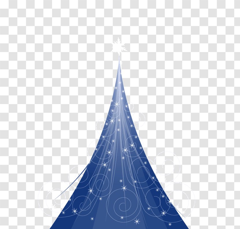 Sky - Blue - Salute And Christmas Tree Vector Material Transparent PNG