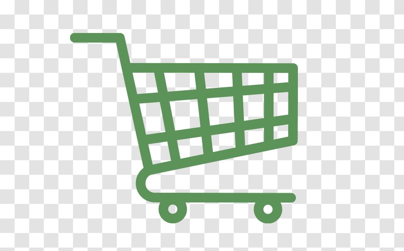 Shopping Cart - Green Transparent PNG