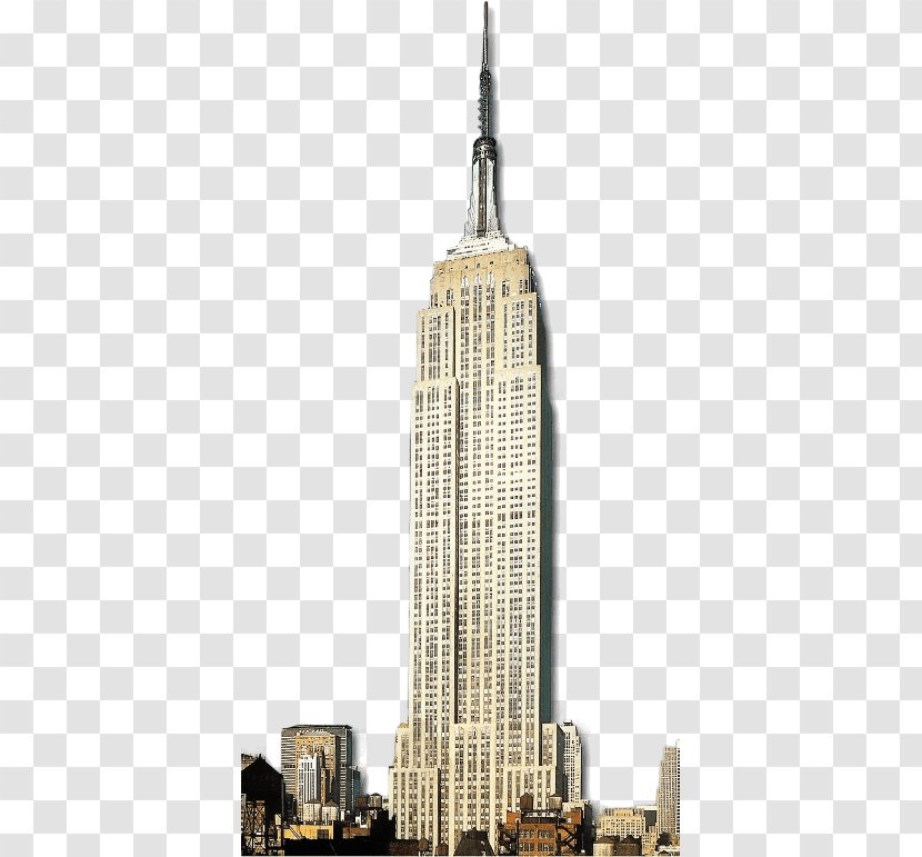 Empire State Building Statue Of Liberty Clip Art - Tower Transparent PNG