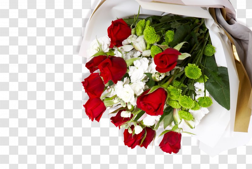 Love Letter Valentines Day Romance Heart - A Bouquet Of Flowers Transparent PNG