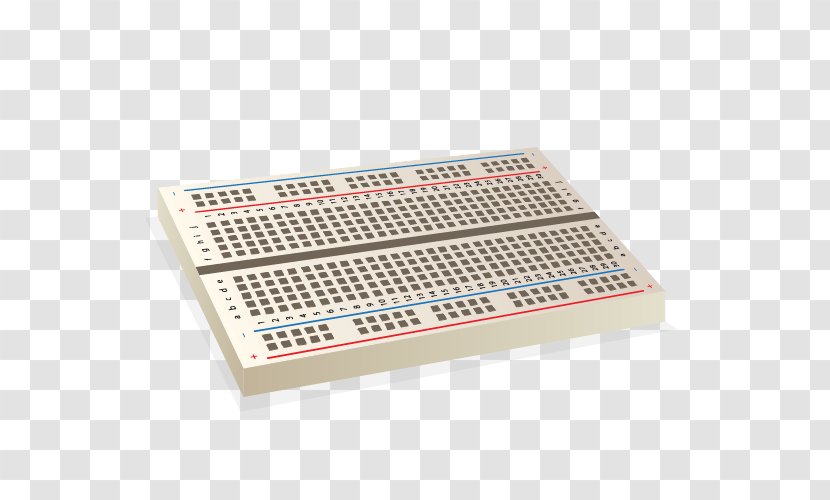 Breadboard Electronics Raspberry Pi Circuit Diagram Electronic - Printed Board - Resistor Transparent PNG