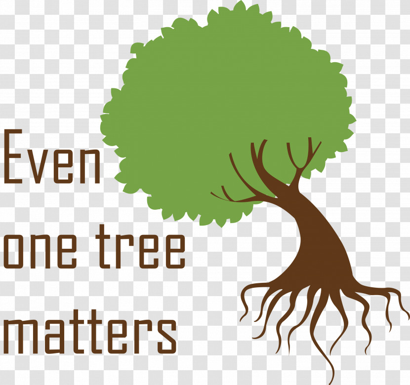 Even One Tree Matters Arbor Day Transparent PNG