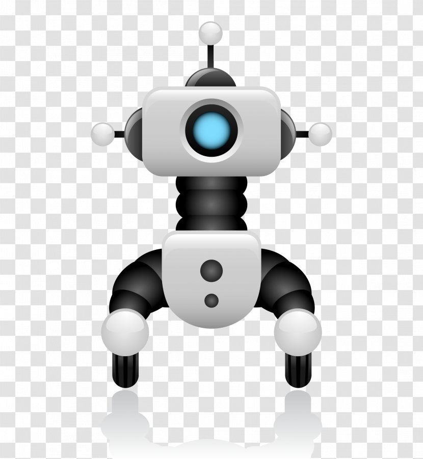 Robot Illustration - Photography - Vector Cute Transparent PNG